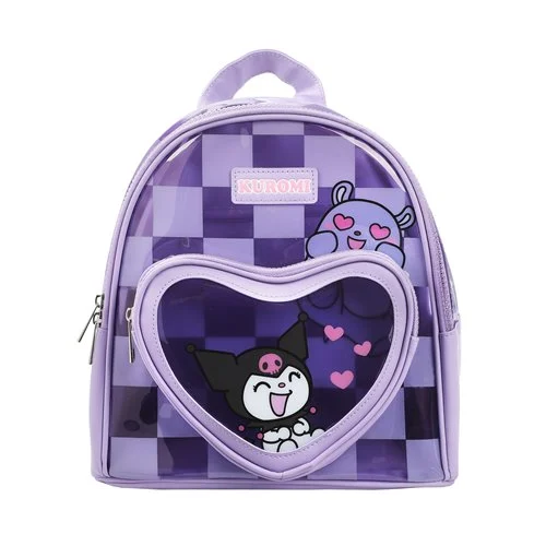Sanrio Kuromi Checkerboard Mini-Backpack