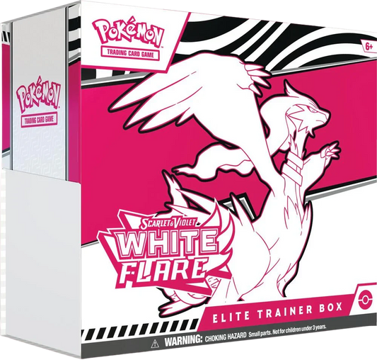 White Flare Elite Trainer Box
